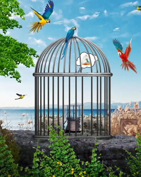 Bird Cage Picsart Editing Background Full HD Download