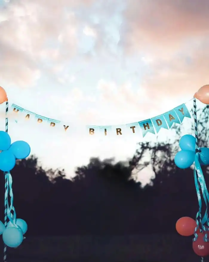 Birthday Balloon CB Photo Editing Background HD Download