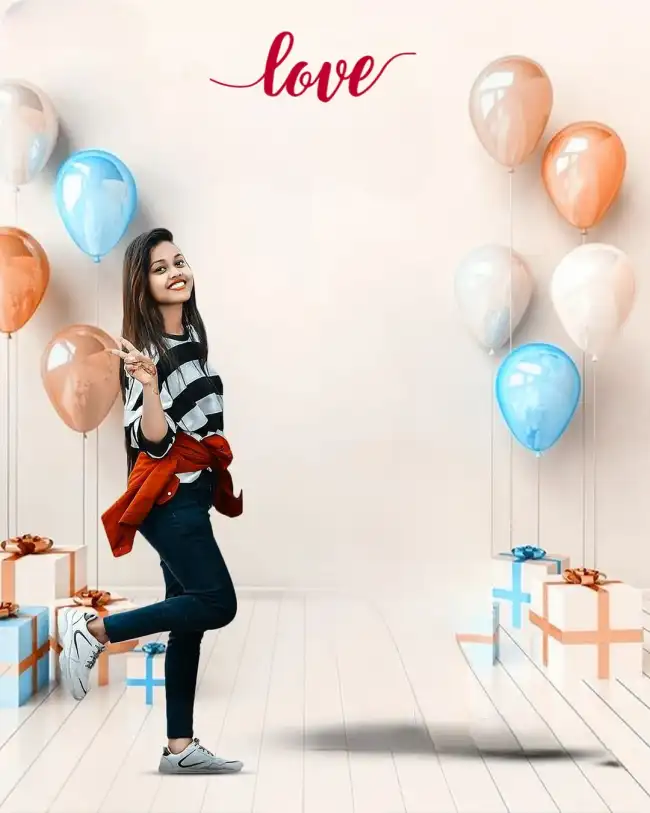 Birthday Girl CB Photo Editing Background HD Download