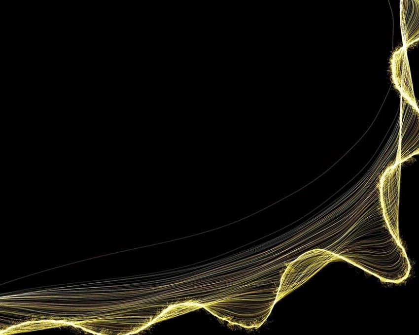 Black And Gold PowerPoint Background Images