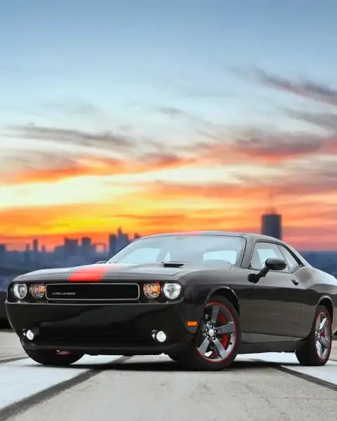 Black Car Sunset Car Photo Editing Background Download