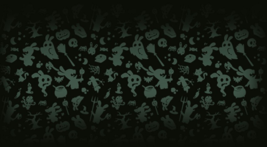 Black Dark Halloween Wallpaper Background