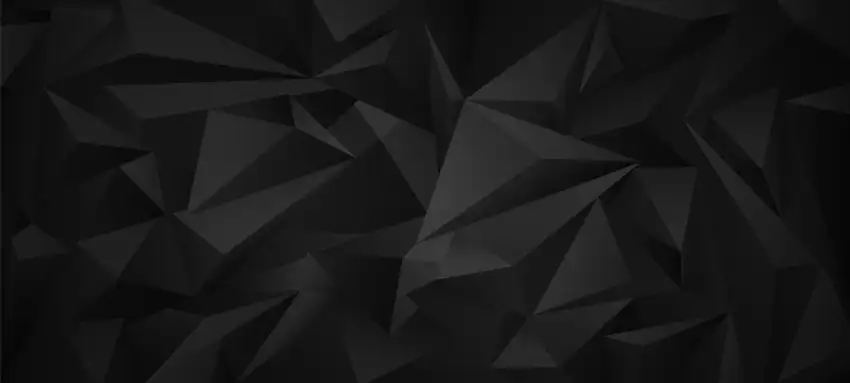 Black Dark Poly Geometric Background HD Download