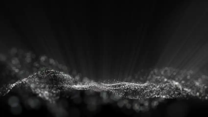 Black Dust Particle Background HD Download