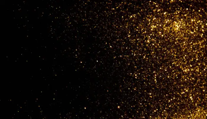 Black Gold Glitter Gold Dust Background Free