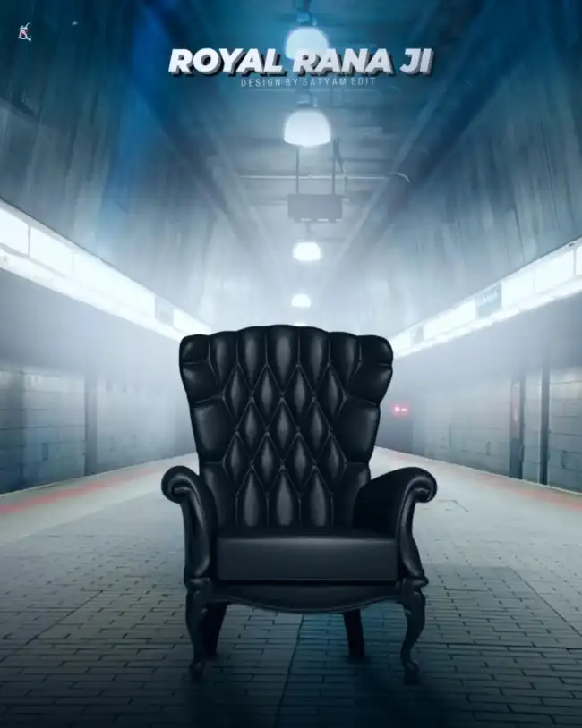 Black King Chair CB Background HD Download