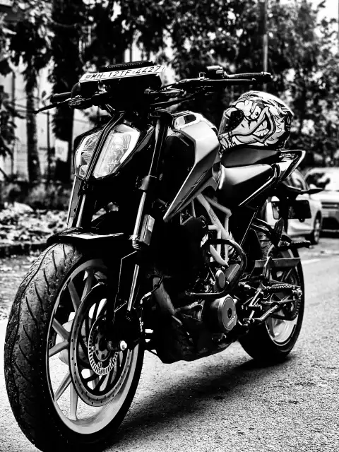 Black KTM Bike Editing Background HD Download