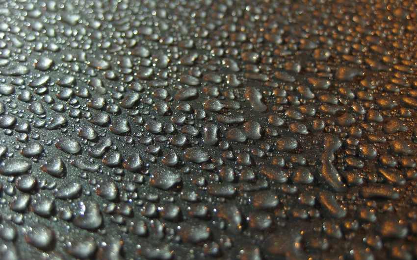 Black Water Drop Background Full HD Download