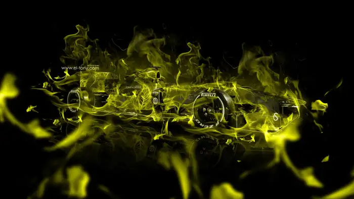 Black Yellow Light Smoke Background HD Wallpapers