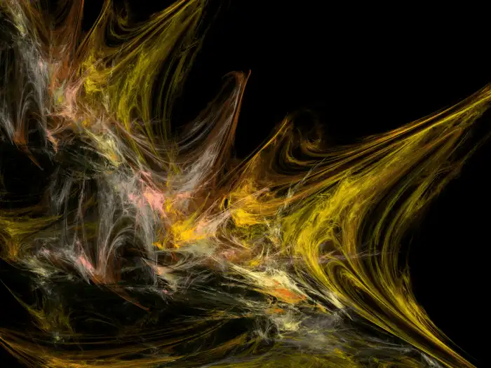 Black Yellow Volcano Background HD Wallpapers