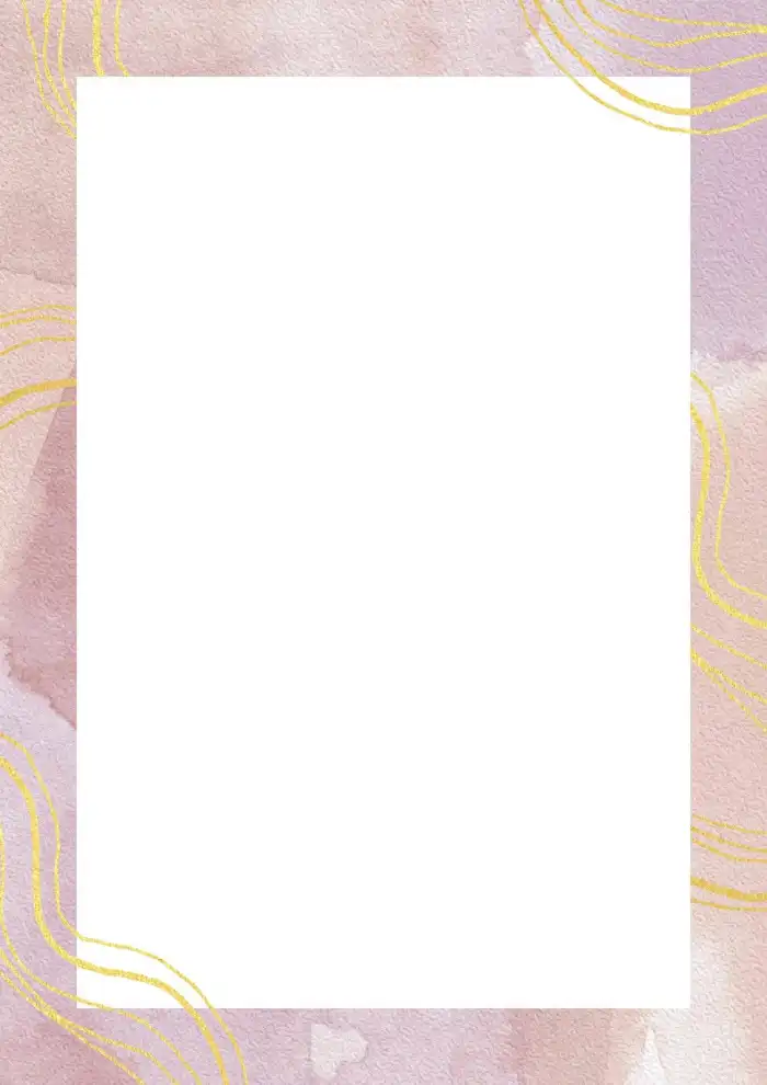 Blank Page Gold Pink Aesthetic Background HD Images