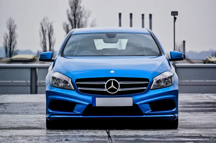 Blue Car Front View CB Editing Background HD Download Free