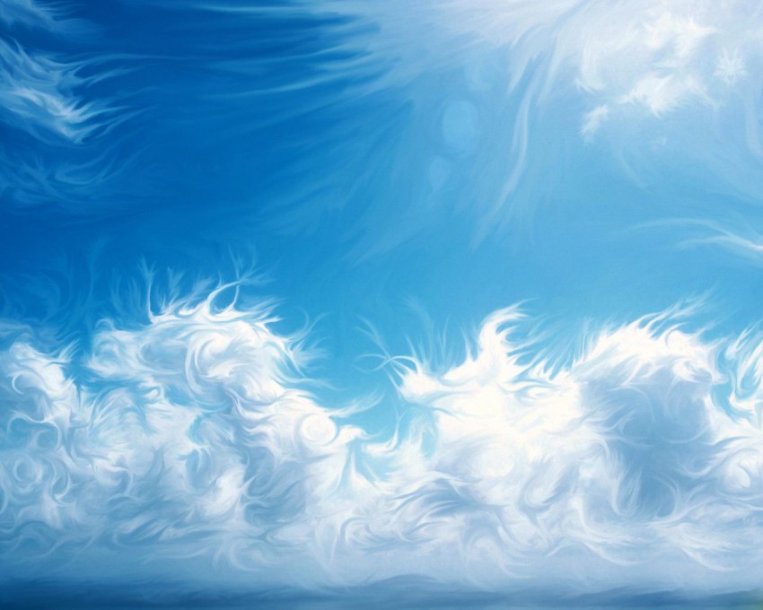 Blue Cloud Sky Background Full HD Download Free