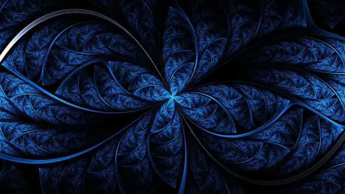 Blue Color Computer Background HD Images