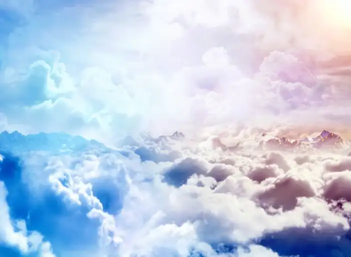 Blue Heaven Sky Cloud Background HD Images Download