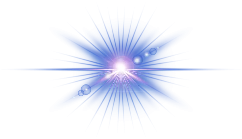 Blue Lens Flare PNG Images Download