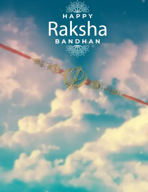 Blue SKY Raksha Bandhan Editing Background HD