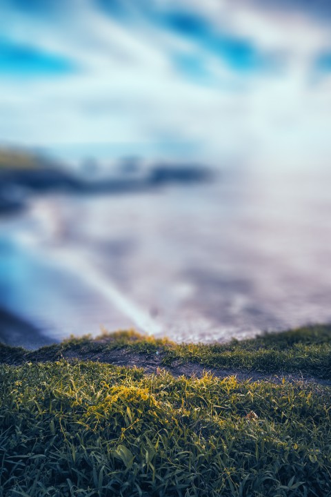 Blur Beach Photoshop HD Background For CB PicsArt Photo Editing