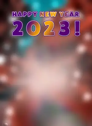 Blur CB Happy New Year 2023 Background HD