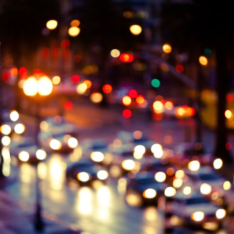 Blur City Light Glitter Background HD Download