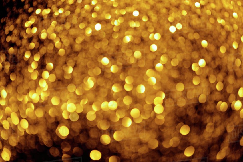 Blur Gold Glitter Background Full HD Download