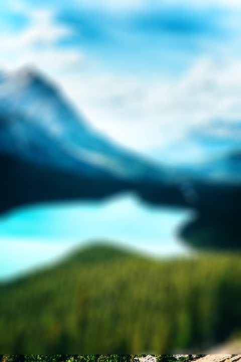 Blur Nature Photoshop HD Background For CB PicsArt Download