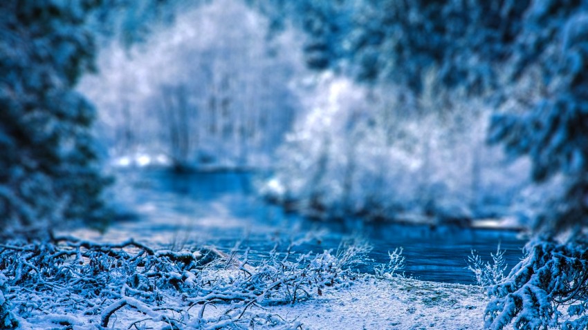 Blur Nature Winter CB Picsart Editing Background Full HD