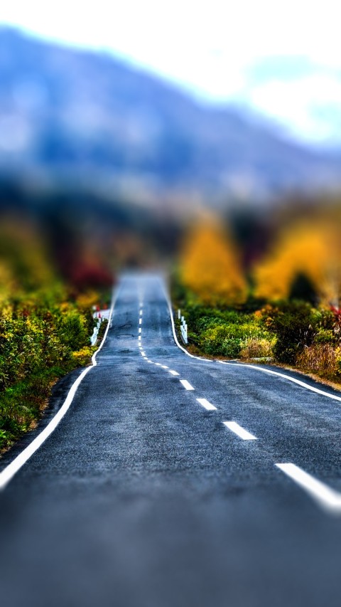 Blur  Road Background  Full HD   Download Free