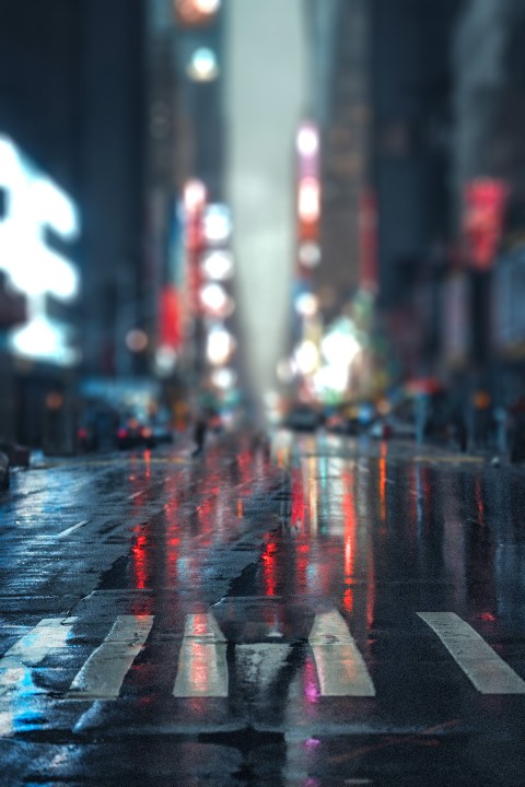 Blur Road Photoshop HD Background For CB PicsArt Photo Editing