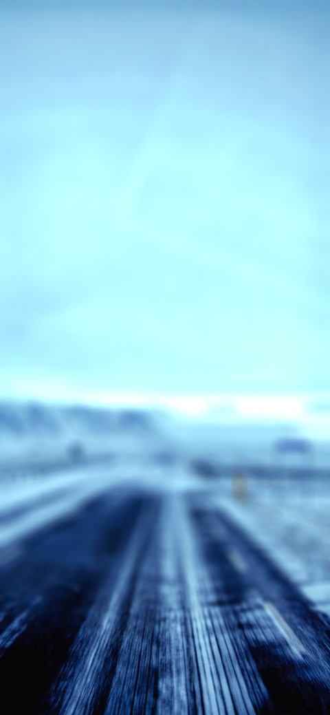 Blur Winter Road Picsart Editing Background HD Free