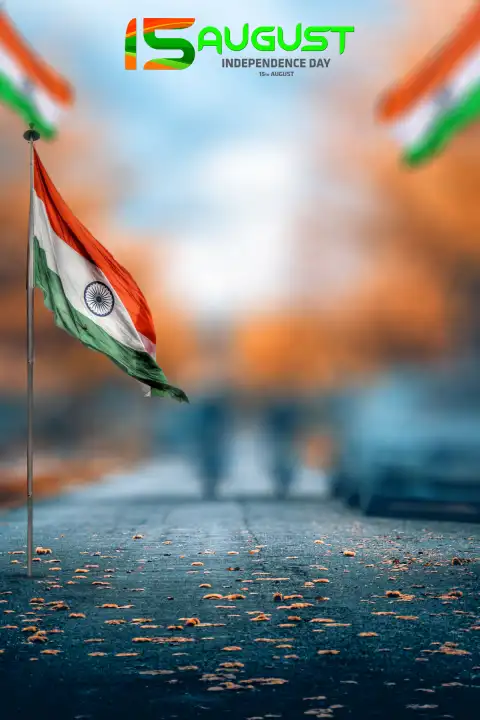 Blurred Picsart 15 August Tiranga  Editing Background Full HD Download