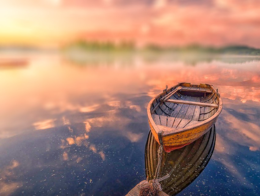 Boat Sunset CB Picsart Editing Background HD Free