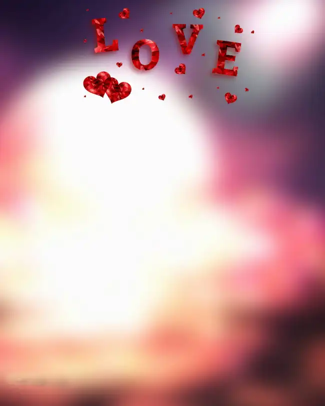 Bokeh Effect Love Blur CB Background HD Download