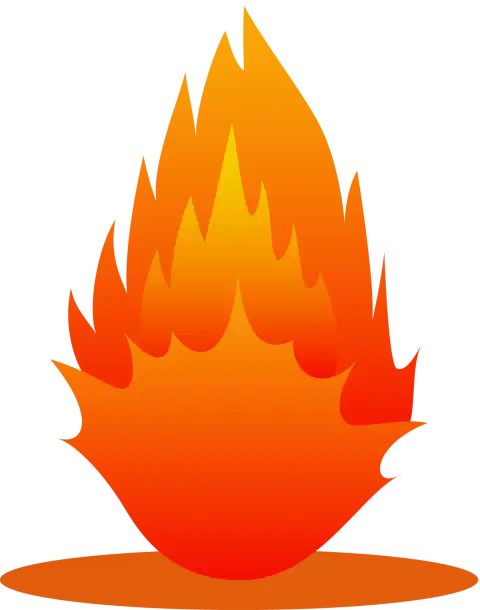 Bonfire Colorful Icon Clipart Fire PNG  fILE