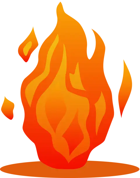 Bonfire Colorful Icon Clipart Fire PNG  HD