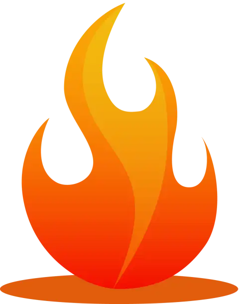 Bonfire Colorful Icon Clipart Fire PNG  HD Background