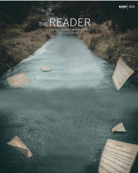 Book Reader Picsart Background