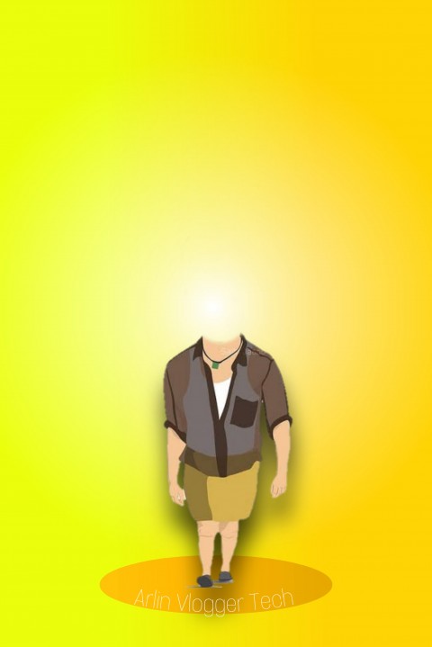 Boy Toon App Cartoon Whitout Head Background