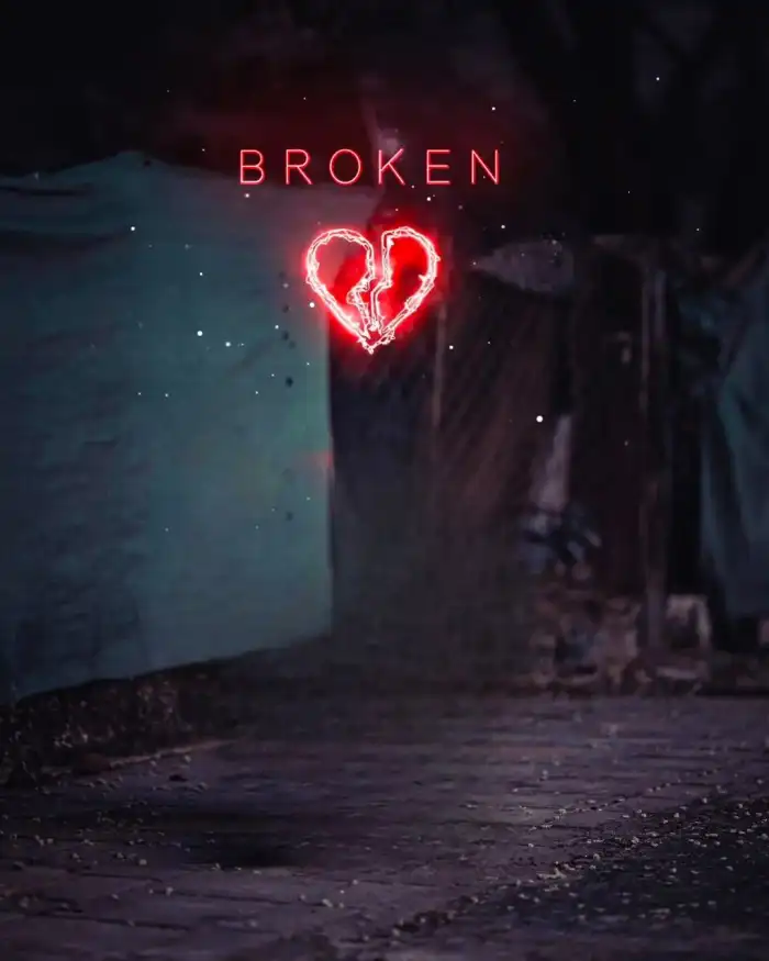 Broken Heart CB Photo Editing Background HD Download