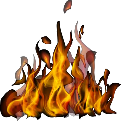 Burning Camfire Flame Fire PNG  HD Pic