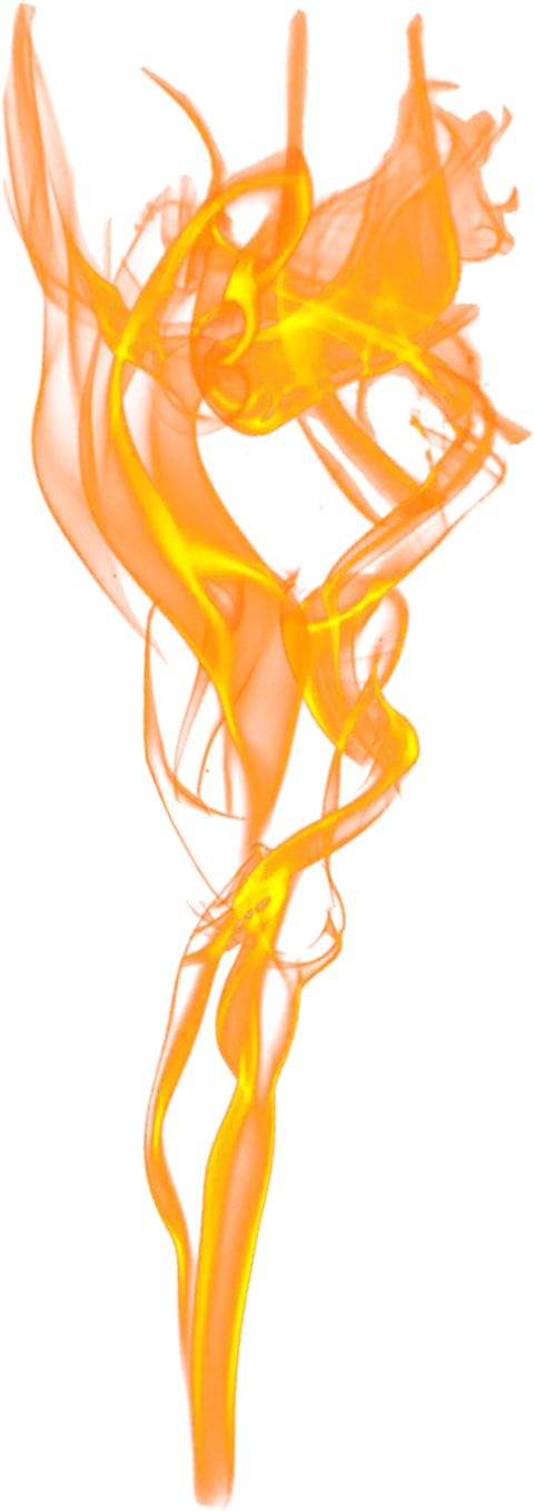 Burning Flame Fire Long PNG Transparent Background