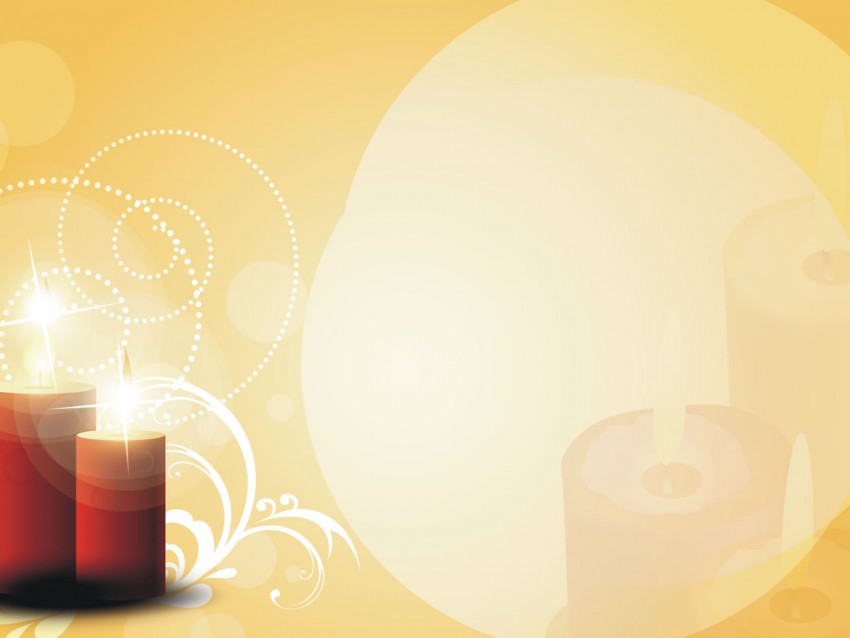 Candle Event PowerPoint Background Download