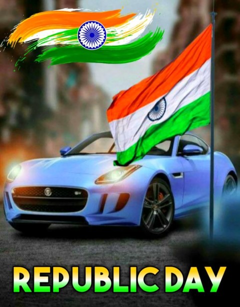 Car 26 January Republic Day Editing Background  High Resolution