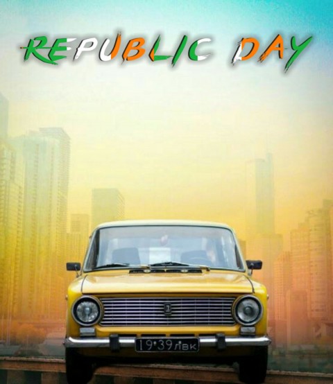 Car 26 January Republic Day Photo Editing Background