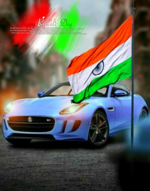 Car PicsArt 26 January Republic Day Editing Background