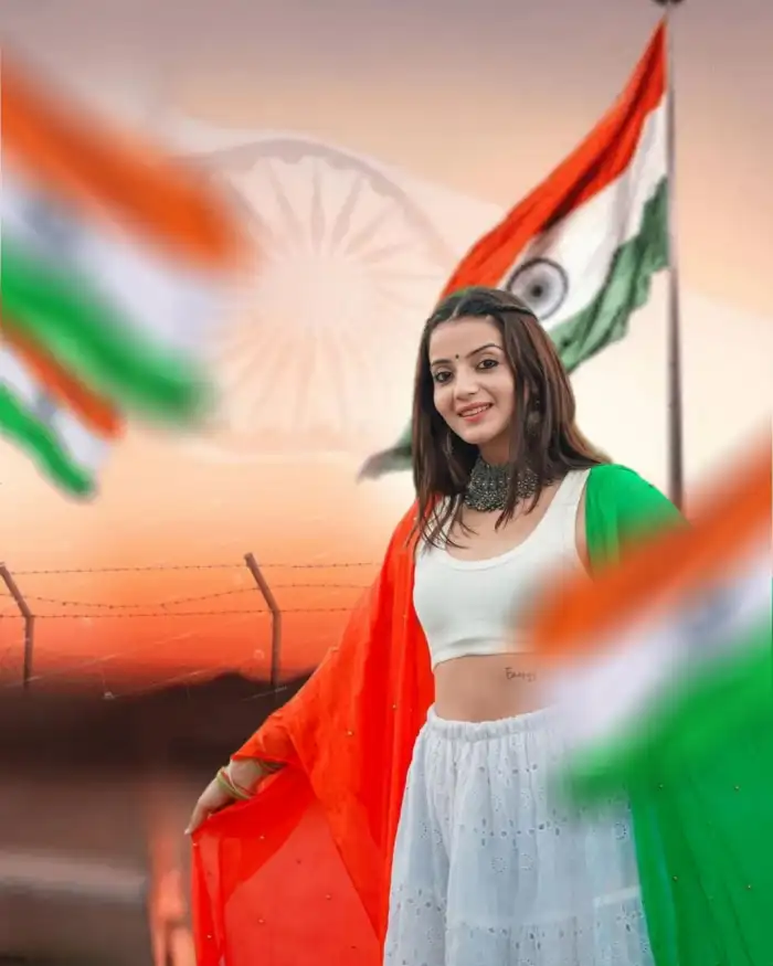 CB 15 August With Girl Editing Background HD Download