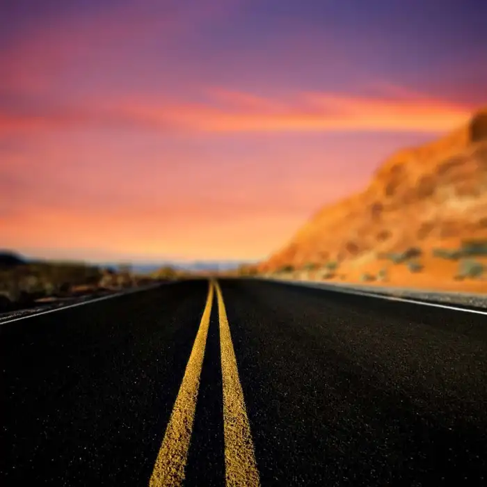 CB Blur Pastel Sky Road Photo Editing Background