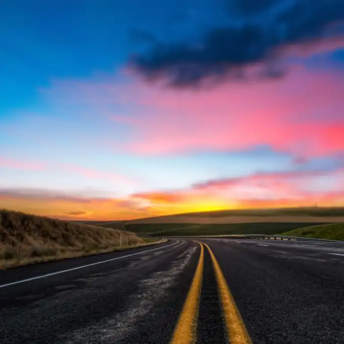 CB Blur Road Pasatel Sky Photo Editing Background