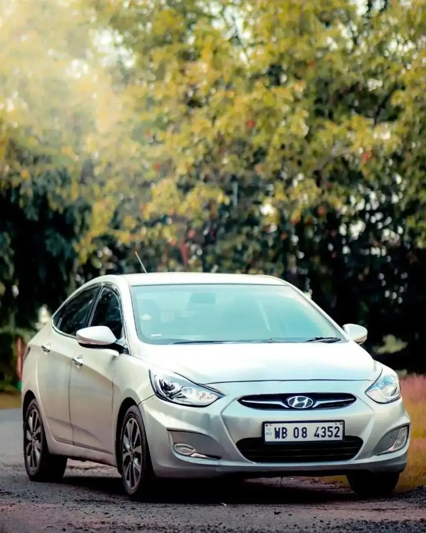 CB Car Parked On A Road Background