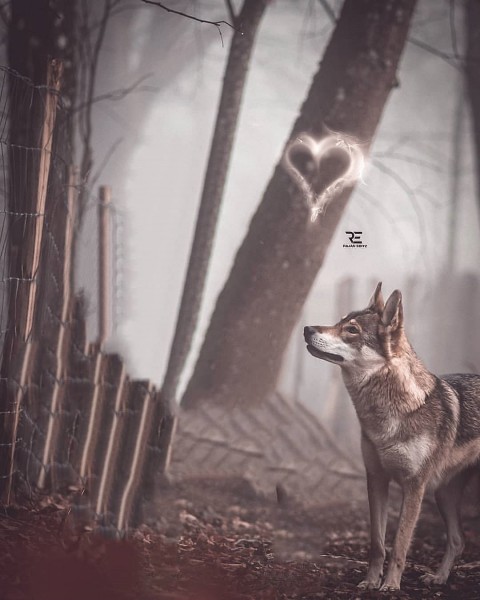 CB Wolf iN Forest Editing Full Hd Background